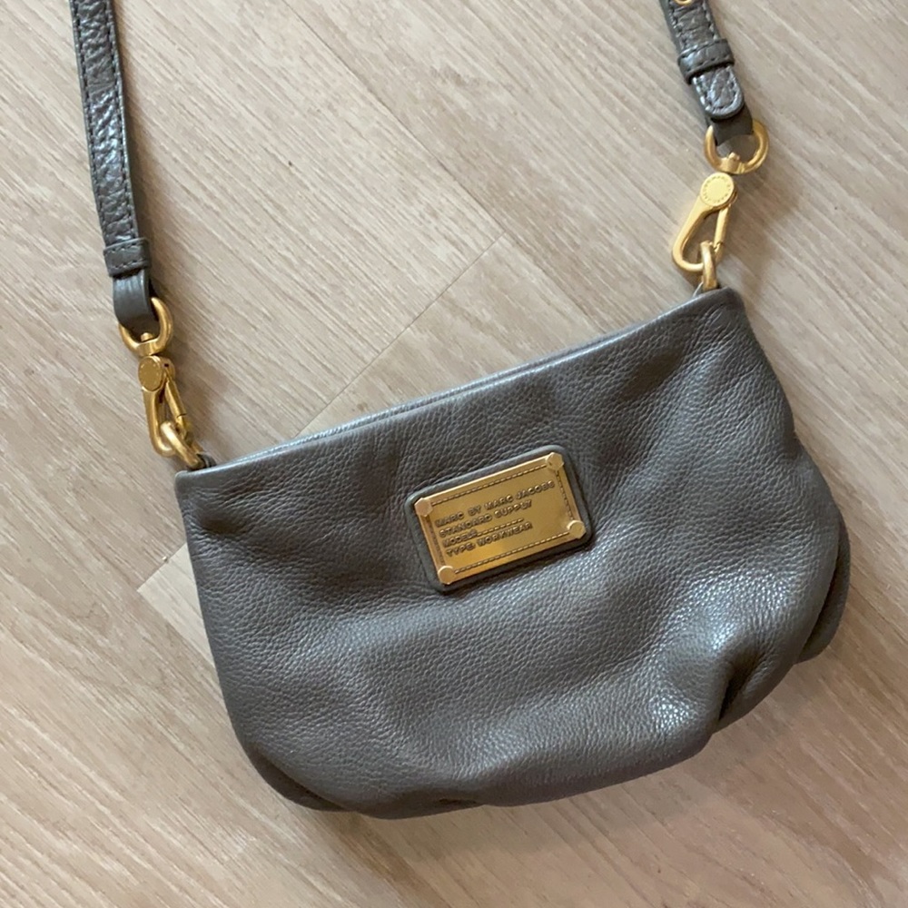 Marc Jacobs Gray Crossbody Bag